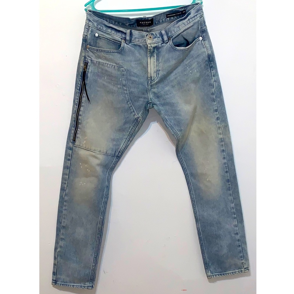 PacSun Men’s 6 Pocket Stacked Skinny Jeans